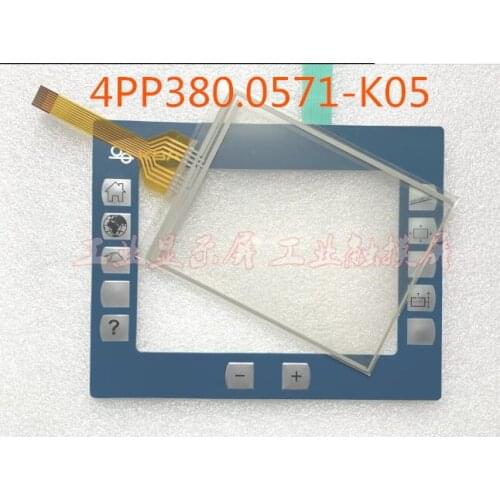 New 4PP380.0571-K05 4 wires Touch Screen Panel with Membrane Keypad