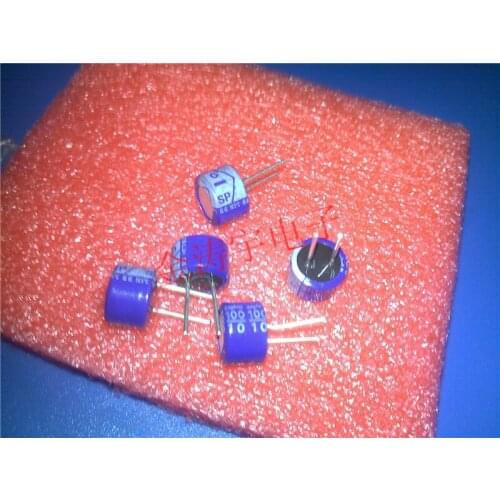 Original new 100% solid state capacitor DIP 10V100UF 8x6 10SP100M (Inductor)