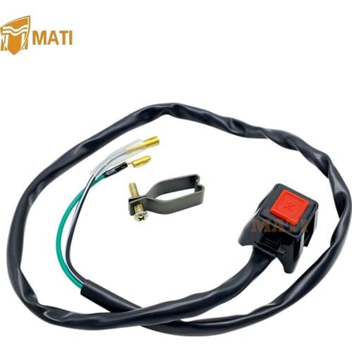 Handlebar Kill Stop Switch for Yamaha TY350 WR200 WR250 WR400 WR426 WR500 YZ80 YZ85 YZ100 YZ125 YZ250 YZ400 YZ426 YZ465 YZ490