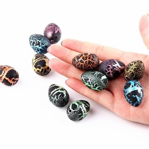 Pizies 10pcs/lot Magic Hatching Dinosaur Egg Add Water Growing Dino Eggs Classical Dinosaur Action Figure Toy