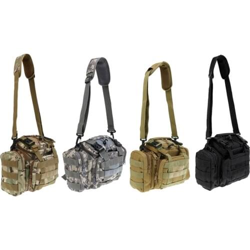 Waist Pack Messenger Fishing Tackle Bag Multifunction Hiking Camping Handbag Fishing Tackle Boxes