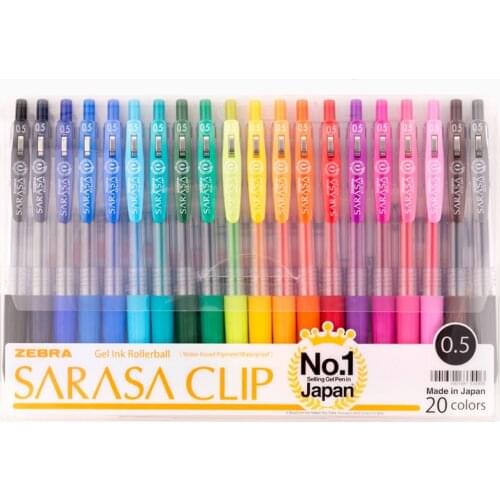 1 Set Zebra JJ15 Colour Gel Pen Milk/Fluorescence/Vintage/Metallic Color 0.5/0.7/1.0mm JJ75 Three-color Office School Supplies