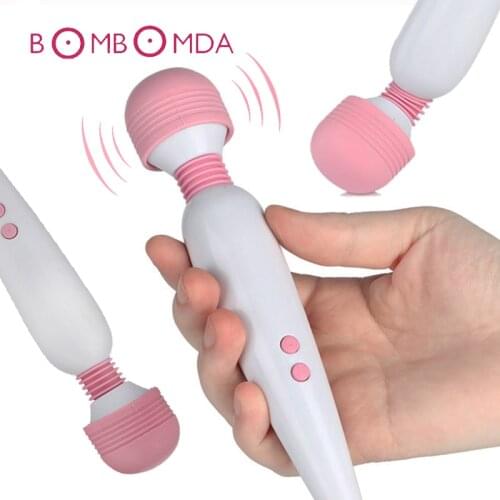 12 Speed Vibration AV Magic Wand Body Massager Clitoris Stimulation Vibrator G-spot Labia Masturbator Vibrador Sex Toy for Women