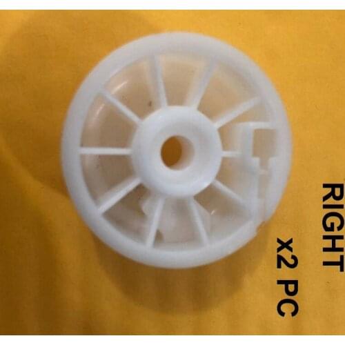 X2 CLIPS FOR CITROEN C3 WINDOW REGULATOR PULLEY ROLLER FRONT RIGHT SIDE REPAIR KIT NEW