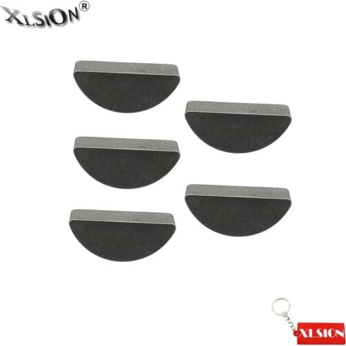 XLSION Aftermarket 5pcs Crankshaft Flywheel Woodruff Key For Honda 5.5HP GX160 6.5HP Chinese GX160 GX200