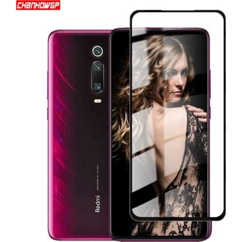 9H Full Glue Cover Tempered Glass For Xiaomi Mi 9T 9 T Pro Screen Protector For Xiaomi Redmi K20 k 20 Pro Protective Film Sklo