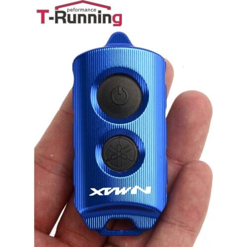 Motorcycle CNC Keychain Guard Key Chain cover Case Remote Control Bag Holder Protector For YAMAHA NMAX 125 155 NMAX155 NMAX125