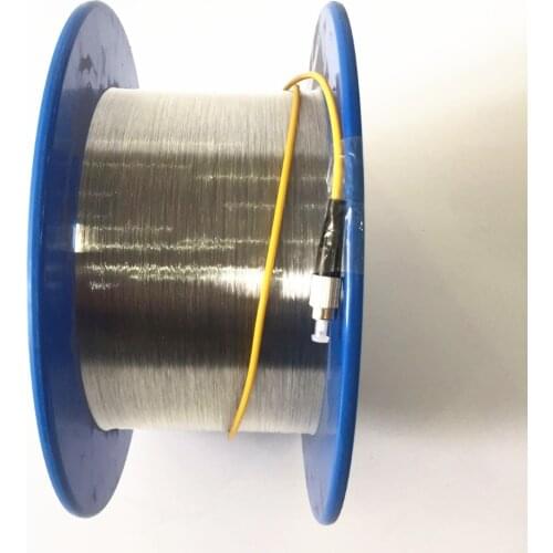 Factory price 1KM 50/125 OTDR Multimode Single bare fiber OTDR measuring Optical Fiber Cable 1000M OTDR test optical fiber reels