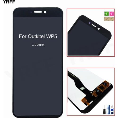 LCD Display Screen For Outkitel WP5 LCD Display Touch Screen Digitizer Sensor Panel Assembly Free shipping