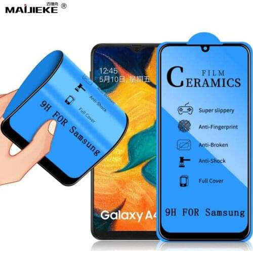 10X9D Full Ceramic Film for Samsung Galaxy A90 A80 A70 A60 A50 A40 A20 A10 M40 M30 M10 A6 A8 A7 2018 J7 prime Screen Protector