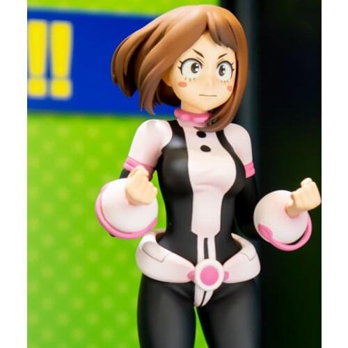 16cm Anime My Hero Academia Figurines OCHACO URARAKA Combat Form Action Figure Toys Movie Fans Collection For Boys Gift