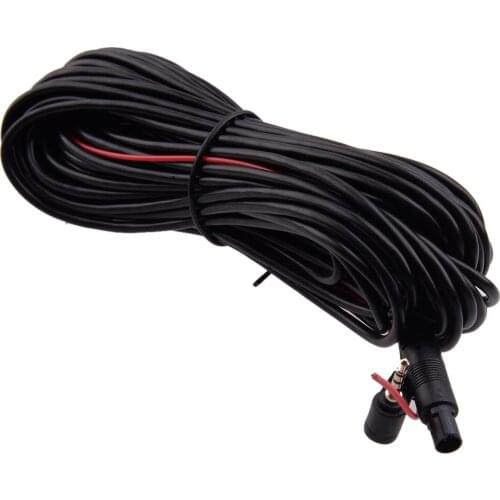 5 Pin 33ft Dash Cam Rear View Backup Camera Reverse Car Recorder Cable Extension Car Accessories