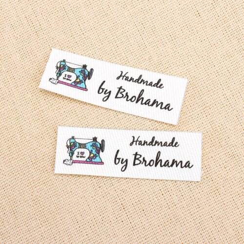 98 Custom Iron Labels, Logo or Text, Custom Design, iron on, Custom Design，Printing Labels (TB0102)