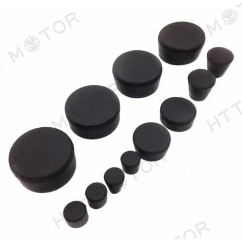 Aftermarket free shipping motorcycle parts Black Fairing Frame Plugs for suzuki 2007 2008 GSXR 1000 GSX-R1000
