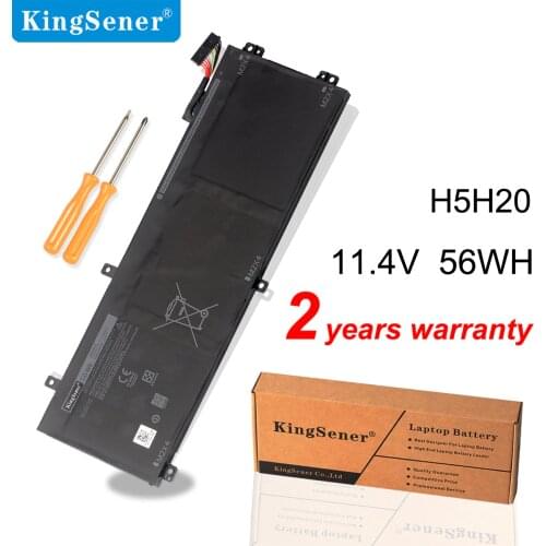 Kingsener H5H20 Laptop Battery For DELL XPS 15 9560 9570 15-9560-D1845 Precision M5520 5530 62MJV M7R96 05041C 5D91C 11.4V 56Wh