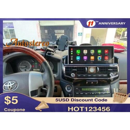 Android Radio New Style For Toyota Land Cruiser LC200 VX GX VXS 5700 2008-15 Tesla Radio Multimedia Player Headunit Auto Stereo