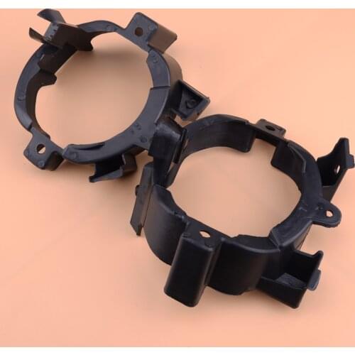 CITALL 1 Pair Car Front Fog Drive Light Lamp Holder Bracket Fit for Nissan Qashqai J10 2006-2008 2009 2010 2011 2012 2013 2014