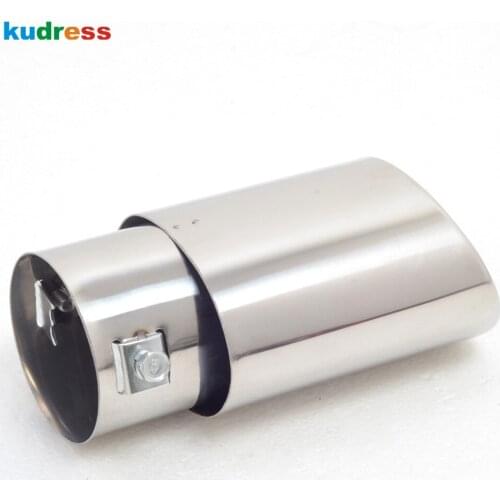 For Suzuki SX4 2007-2011 2012 Hatchback 1st Ge Stainless Steel Car Rear Exhaust Muffler Tip Pipe Cover Tail End Silencer Trims