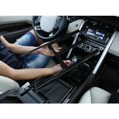 For Land Rover Discovery 5 L462 LR5 2017 2018 Car Interior Central Console Panel Frame Cover Styling Moldings Auto Accessories