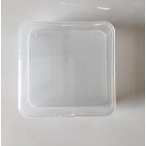 New Small Transparent Plastic Storage Boxs Clear Square Multipurpose Display Case 30pcs 7.4x7.4x2.5cm