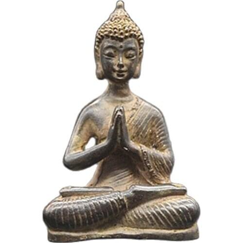 Chinese Tibet Buddha Bronze statue Buddha of Nepal old copper statue