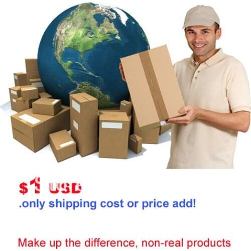 Make up the difference, for add shipping cost or price,non-real products