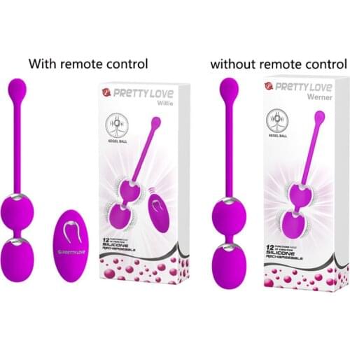 Pretty Love Wireless Remote Control Bullet Vibrator Kegel Vaginal Exercise Ben Wa Balls Sex Toys For Woman Vibrating Jump Eggs