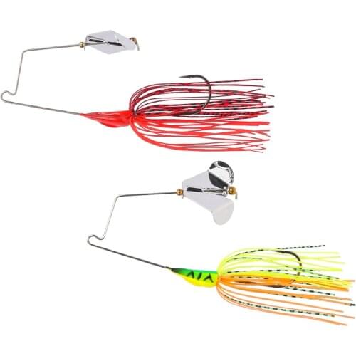 TSURINOYA Buzz Bait Topwater Metal Spoon Fishing Lure Head Weight 7g Spinner Bait 12g 12cm Artificial Spinner
