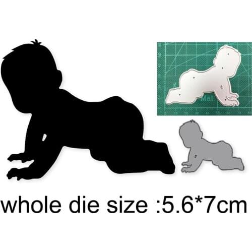 2021 New Metal Cutting Dies Cut Mold Cute Baby Decoration Scrapbooking dies Paper Craft Knife Mould Blade Punch Stencils dies