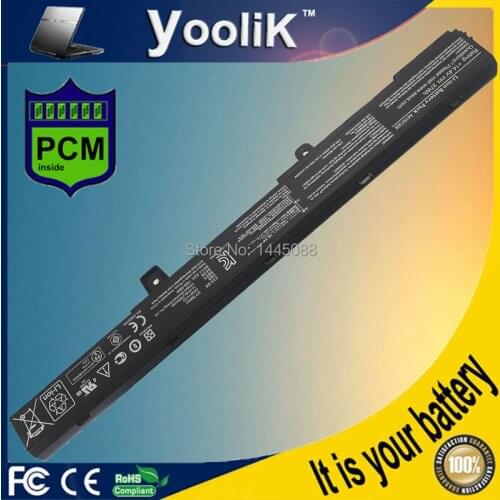 New 4 CELLS laptop battery For ASUS X451 X551 X451C X551C X45LI9C A41N1308 A31N1319 A31LJ91 0B110-00250100M