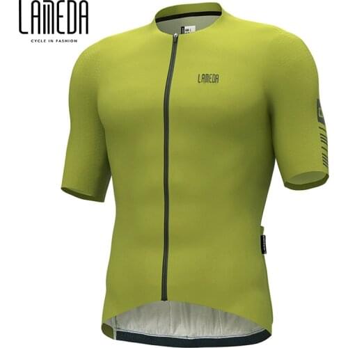 LAMBDA 2021NEW Professional Cycling Jersey Men Tight-fitting Short Sleeved Mtb Bike Shirt Road Bike Mountain Bike Clothing