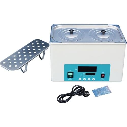 6.6L Thermostatic Laboratory Electric Heating Digital Water Bath for Laboratory Medical Using with 1 Row 2 Holes DK-2000-IIIL