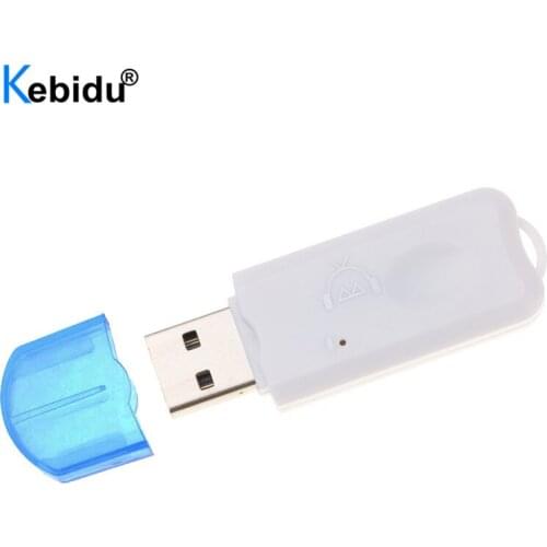 KEBIDU USB Bluetooth Stereo Music Receiver Wireless Audio Adapter Dongle Kit For Speaker For /iPhone/Samsung/HTC/SONY/LG