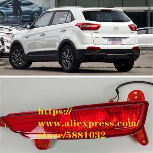 Rear Fog Light For 15-16 Hyunda i ix25 Creta Left/Right Rear Light/Fog Lamp