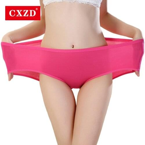 CXZD Womens Panties Seamless Lingerie 5XL Underwear High Waist Panties For Women Cotton Soft Breathable Summer Female Intimates