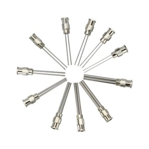 1 inch all stainless steel needle point glue double tube needle precision point glue double needle metal double pipe needle