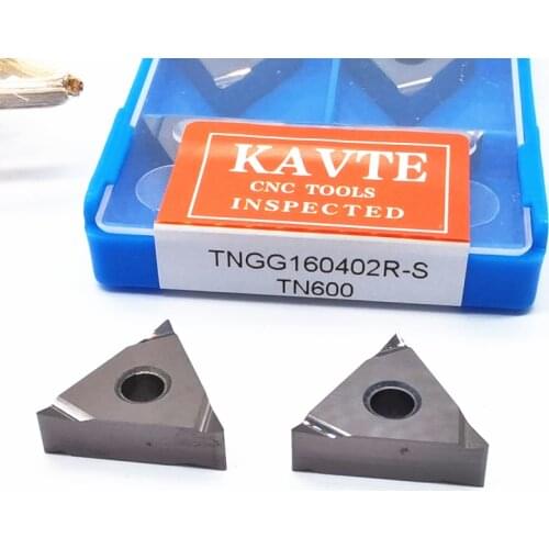 10Pcs TNGG160402R-S TNGG160404R-S TNMG160404L-S TN600 External Turning Tools Cermet Grade Carbide insert Lathe cutter Tool