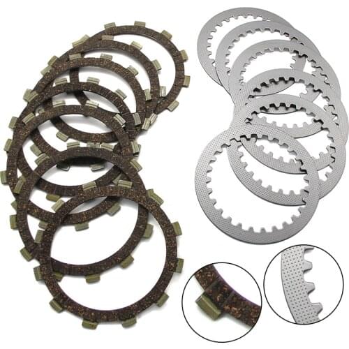 Motorcycle Clutch Friction Disc Plate Kit For Yamaha XS400SH XS400H XS400SJ IT250H IT250J IT465H IT465J 168-16325-00/4H7-1632500