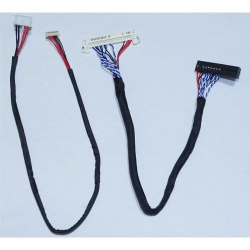 G104X1-L03 G104X1-L04 For AUO Industrial Control Panel LCD Screen line LVDS screen Cable + 10P LED backlight line Cable