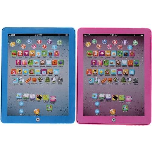 Hot Sale 18.5*14*2CM Leaning Educational Toys Child Kids Computer Tablet English Learning Toy