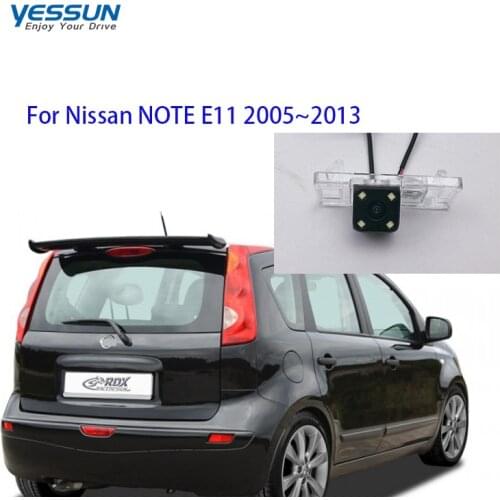 Yessun Auto Car Accessories Night Vision Car Rear View Reverse Backup Camera IP67 For Nissan NOTE E11 2005~2013