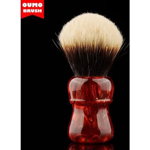 OUMO BRUSH- Compass Shaving brush with badger hair knot