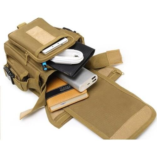 Multi-functional Military Cycling Waist Bag Man Outdoor Tactical Leg Bag Pockets Phone Case Hip Pack