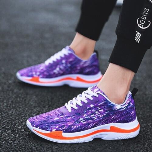 Spring 2019 new personalized breathable sneakers womens shoes tide camouflage mesh mens casual shoes men men shoes