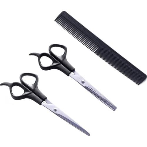Hairdressing Scissors 6.5 Inch Hair Scissors Professional Barber Scissors Cutting Thinning Styling Tool Hairdressing Shear 3PCS