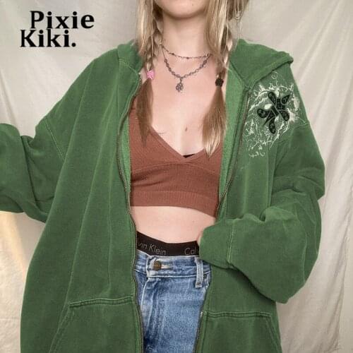 PIXIEKIKI Women's Large Jackets