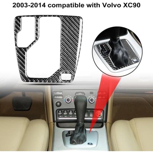 Carbon Fiber Universal Car Interior Gear Shift Panel Decal Anti-corrosive Panel Trim Cover Protective