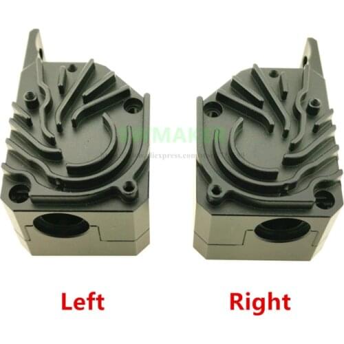 All metel Hemera BMG Bowden Direct Extruder Btech Dual Drive Extruder Vortex heat sink for TPU Wanhao CR-10 Ender-3 3D printer