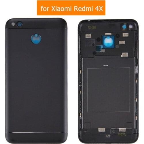 For Xiaomi Redmi 4X Battery Back Cover Metal Rear Door Housing + Side Key Button for Redmi 4X Replacement Repair Spare Parts