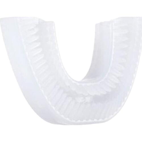 360 U Shape Replacement Brush Smart Automatic Ultrasonic Toothbrush Replacement Silicone Head